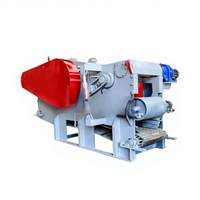 Machine à déchiqueter le bois de haute qualité avec moteur, engrenages et roulements, capacité 2T/H, puissance 37000W