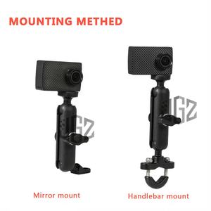 <span class=keywords><strong>Mini</strong></span> caméra à vis à 360 degrés, support de fixation pour rétroviseur, accessoires de moto - Product Image 2