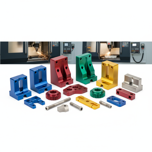 Service d'usinage CNC de précision Pièces en aluminium, acier inoxydable, laiton Fraisage 3 et 5 axes Tournage Fabrication de composants personnalisés - Product Image 1