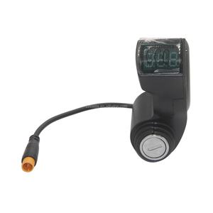 Interrupteur de démarrage pour trottinette électrique, avec verrouillage, affichage, accélérateur à pouce et clé, 24V, pour guidon de trottinette électrique - Product Image 3