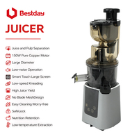 Presse-agrumes polyvalent à froid, extracteur de jus d'agrumes pour jus de fruits et légumes frais, adapté à la maison et aux cafés