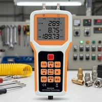 Manomètre différentiel numérique portable AF312 haute stabilité multifonction pour les tests CVC