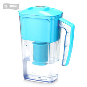 Remplacement de cartouche filtrante de cruche alcaline manuelle portative de 300L <span class=keywords><strong>pour</strong></span> la capacité du pichet potable de ménage 3.5L - Product Image 5