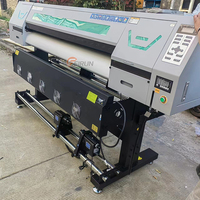 Impresora solvente ECO de alta calidad de 60 pulgadas, 1,6 M, i3200, 2 cabezales de impresión, plotter, envoltura de vinilo, banner flexible, papel tapiz, impresora solvente ecológica