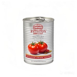 Giá bán buôn cấp thực phẩm tinplate lon rỗng của nhà sản xuất Thịt đóng hộp nước sốt cà chua dán mứt bánh mì nhai kẹo cao su Canister - Product Image 3