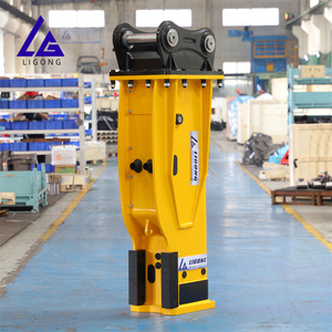 For <strong>Komatsu</strong> PC55 <strong>Excavator</strong> Attachment <strong>Hydraulic</strong> Breaker Mono Block <strong>Hammer</strong> for Construction Mining Featuring Engine Chisel Core - Product Image 1