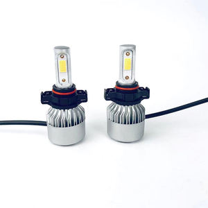 Faro LED S2 H4 H7 H8 H9 H11 880 881 9004 9007 9005 9006 H1 H3 H13 H7 para coche, 72W 8000lm, Lámpara de faro H4 para coche - Product Image 1