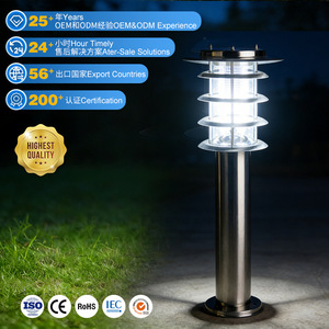 Lámpara Solar para Jardín AL-10504 LED, Lámpara de Paisaje Impermeable para Exteriores, Montada en el Suelo, para Decoración de Patio y Jardín - Product Image 1