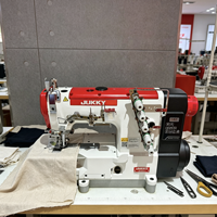Machine à coudre interlock haute vitesse JUKKY Factory JK500-01D NOUVELLE, machines à coudre spéciales à lit plat de haute qualité pour double décoration