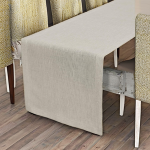 Home Modern Woven Solid Pattern Durable <b>Washable</b> Teal Table <b>Runner</b> for Dresser Coffee Tables-Spring St Patricks - Product Image 2