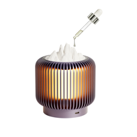 KUANGXIANG élégant diffuseur d'arômes rotatif à 360 degrés haut-parleur sans fil lampe chaude cadeau parfait pour les amis haut-parleurs portables
