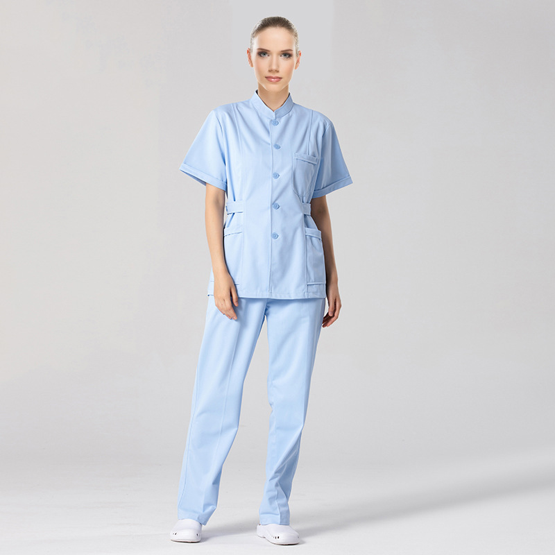 Women's blue off-shoulder short sleeve top (single top)