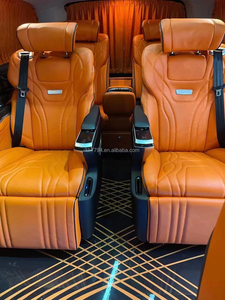 Siège d'Aviation Luxe Modifié pour V-Class/Vito/Viano/V260/V250, Réglable Électriquement, avec Fonction de Massage et Recharge Sans Fil – Nouveauté - Product Image 4