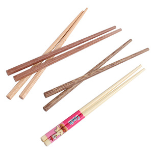Juego de palillos de práctica para niños, palillos de entrenamiento antideslizantes de madera de bambú de 18cm para niños, uso doméstico, diseño de dibujos animados - Product Image 4