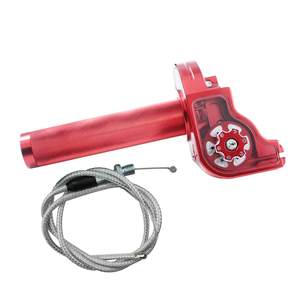 Puño de Acelerador Universal de Aluminio CNC de 22mm para Carreras, con Cable, para Motocicletas KLX CR CRF EXC XR TTR CB - Product Image 2