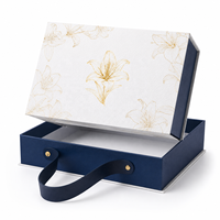 Boîte cadeau rigide personnalisée avec fermeture magnétique pour l'emballage et la promotion de souvenirs de luxe