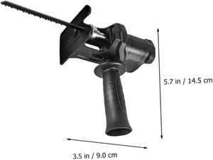 Nâng cấp Saw tập tin đính kèm cho khoan di động qua lại Saw Adapter với 3 cái lưỡi cưa để cắt kim loại - Product Image 2