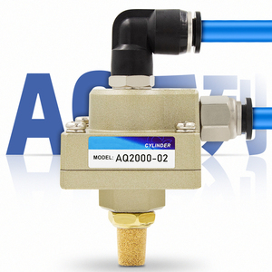 <span class=keywords><strong>AQ</strong></span> QVQEVQE-04/KKP-08 Nuova Valvola di Scarico Rapido in Lega di Alluminio, Filettatura G NPT, Gamma di Temperatura 5~60°C, 0.15~1Mpa, Componenti Pneumatici - Product Image 6