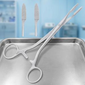 Pinza hemostática quirúrgica para hemostasia, instrumento manual de acero inoxidable, clase I, certificado CE ISO13485 - Product Image 2