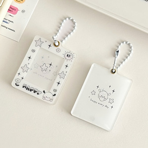 ที่ใส่บัตรประชาชนพลาสติกพร้อมพวงกุญแจ DIY รูปดาวของคุณเอง - Product Image 3