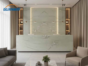 Dalle de quartzite naturel Mont <span class=keywords><strong>Blanc</strong></span> Nuage Majestic poli pour comptoirs de cuisine, meubles-lavabos de salle de bain et revêtements muraux décoratifs - Product Image 1