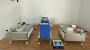 Máquina laminadora de electrodos para baterías de litio de laboratorio con control de rollo a rollo y dispositivos de alimentación y bobinado - Product Image 5