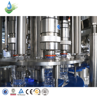Machines de remplissage de cola industrielles, ligne de production automatique d'eau gazeuse 6000-10000 bph