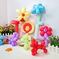 Ballons à modeler longs et flexibles en caoutchouc, multicolores, en latex, pour le modelage créatif, jouet cadeau DIY