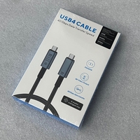 Câble USB 4 pour câble Thunderbolt 4 40Gbps Data Sync 8K 60Hz 240W Câble USB C Thunderbolt