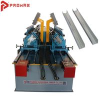 Machine à grande vitesse pour la fabrication de profilés en U et de rails, double ligne, synchronisée, avec équipement de formage de quilles en acier certifié CE