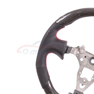 Support de commande en fibre de carbone et <span class=keywords><strong>volant</strong></span> en cuir pour Nissan GTR R34 R35 R36 - Product Image 1