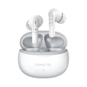Transtek mini fones de ouvido portáteis, mini fones de ouvido intra-auriculares personalizados, tempo de reprodução longo, aparelhos auditivos para seniores