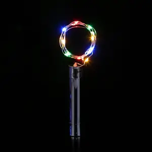 Outdoor Glass Wine Topper Lamp Led Cork Bottle Light Holiday Party Wedding Decor Fairy Garland Christmas Lights string