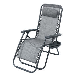 Silla de Gravedad Cero, Silla Reclinable para Exteriores, Piscina, Patio, Silla Reclinable Plegable - Product Image 1