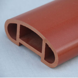 Main courante en bois WPC noir pour escaliers 120mm*50mm - Product Image 2