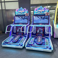 Machine de jeu d'arcade simulateur de ski « Tempête de neige » à monnayeur, jeu de course de snowboard pour centre de divertissement intérieur