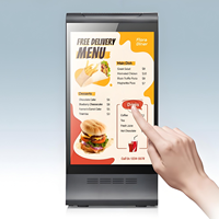 FYD-868 Plus X Écran tactile numérique double face pour menu de table de restaurant, affichage publicitaire, équipement d'affichage