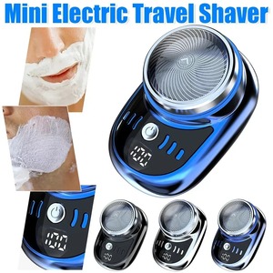 Mini Afeitadora Eléctrica para Hombre, Portátil, Desmontable, Resistente al Agua, Recargable por USB, Recortadora de Barba y Vello Corporal - Product Image 3