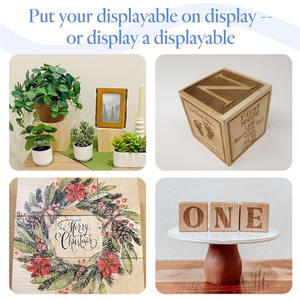 Blocs de construction en <span class=keywords><strong>bois</strong></span> non finis à faire soi-même pour l'artisanat, dés STEM <span class=keywords><strong>et</strong></span> blocs de construction pour l'empilage, blocs en <span class=keywords><strong>bois</strong></span> de pin naturel - Product Image 5