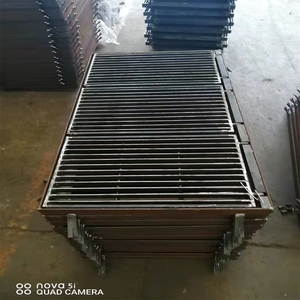 Grille de sol industrielle rectangulaire en acier au carbone galvanisé à chaud, à dents, garantie 1 an, fabrication Vietnam - Product Image 2