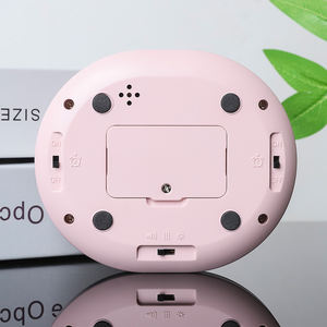 Horloge <span class=keywords><strong>de</strong></span> bureau numérique LCD intelligente avec rétroéclairage, fonctionnant sur piles, alarme vibrante, calendrier, minuteur <span class=keywords><strong>de</strong></span> compte à rebours, décoration pour la maison, la chambre à coucher, le bureau - Product Image 4