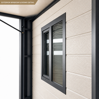 Maison conteneur extensible de 40 pieds, villa modulaire préfabriquée de luxe, structure en acier, mini-maison pliable pour les centres de villégiature et l'habitation résidentielle