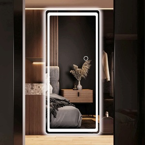 Modern Circular Frameless LED <b>Smart</b> <b>Mirror</b> Waterproof Backlight and Anti-Fog Wall <b>Mirror</b> for Bathroom Decoration - Product Image 6