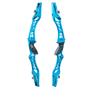 Topoint Archery Recurve Bow Riser <span class=keywords><strong>UNISON</strong></span> 25In CNC aluminio 6061 T6 tiro con arco Riser todas las extremidades de arco recurvo ILF RH y LH - Product Image 2