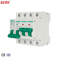MCB Interlock 2P 63A DC400 6kA PA66 Pemutus Sirkuit Mekanis Sumber Daya Ganda Saklar Transfer Manual MTS PV