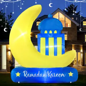 Custom Inflatable Muslim Holiday Outdoor Decorations Blow Up Muslim Holy Celebration Decor