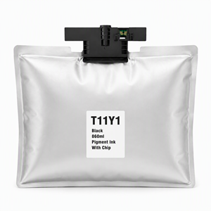 Bolsa de Tinta OCB T11Y1 con Chip para Epson WorkForce WF-M5399 WF-M5899 con Tinta de Pigmento Negra de 860 ml para Impresión de Alto Volumen en Oficinas - Product Image 1