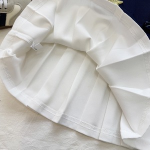 Robe d'été 2026 pour filles, édition coréenne, style polo dessin animé, <span class=keywords><strong>jupe</strong></span> plissée style collège pour petites filles - Product Image 2
