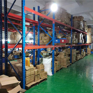 Estanterías de Acero Ajustables Sin Tornillos, Estanterías Metálicas Ligeras con Protección Contra la Corrosión, para Almacenamiento de Palés, Cartones y Apilamiento - Product Image 3