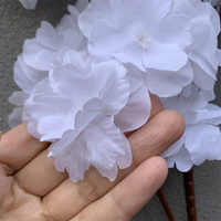 Bunga Sakura Sutra Putih Murni A-165 Super Star Flowers 95cm untuk Dekorasi Pernikahan, Hotel, Hari Ibu, Paskah
